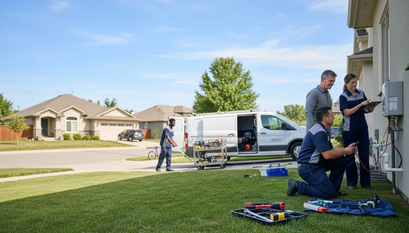 Professional Outdoor Tankless Water Heater Installation in Holladay, TN